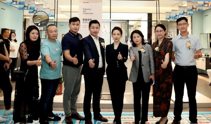 浪鲸卫浴总裁明星双签售大庆站携手&ldquo;九球天后&rdquo;潘晓婷盛势举行